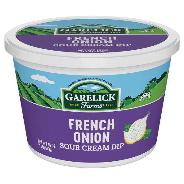 slide 1 of 1, Garelick Farms French Onion Dip, 16 oz