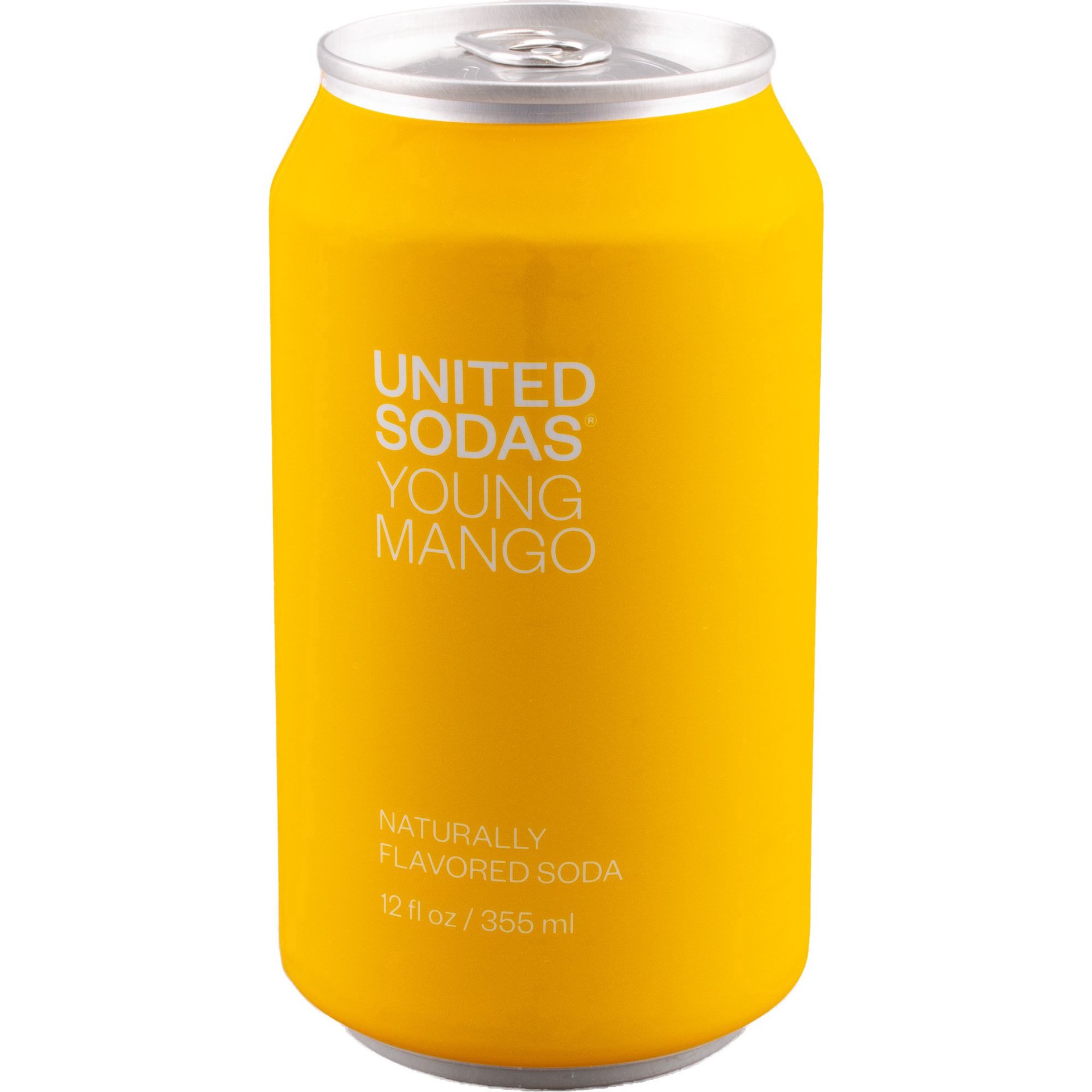 slide 1 of 1, United Sodas Of America United Sodas Of America Young Mango Soda - 12 oz, 12 oz
