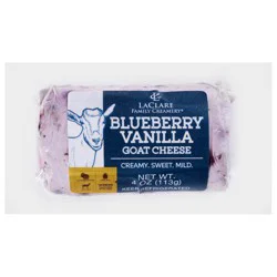 LACLARE FARMS Laclare Blueberry Vanilla Goat Cheese 4 Oz