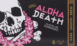Iron Horse Brewery Aloha Death Beer 6-12 fl oz Cans