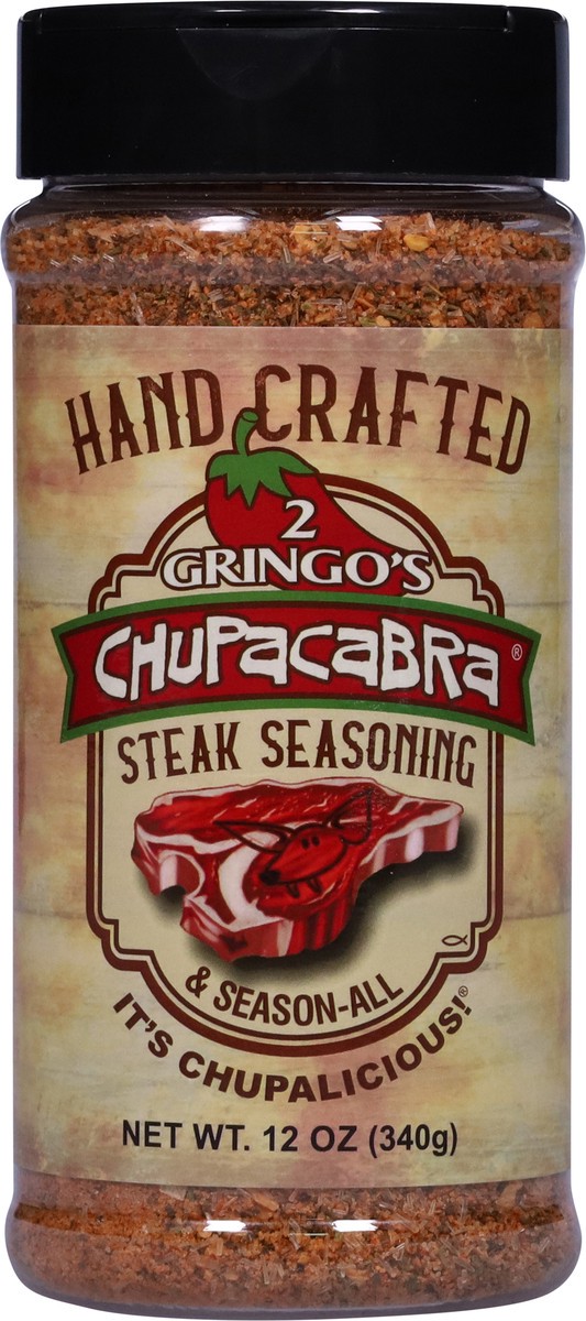slide 10 of 13, 2 Gringo's Chupacabra Steak Seasoning 12 oz, 12 oz