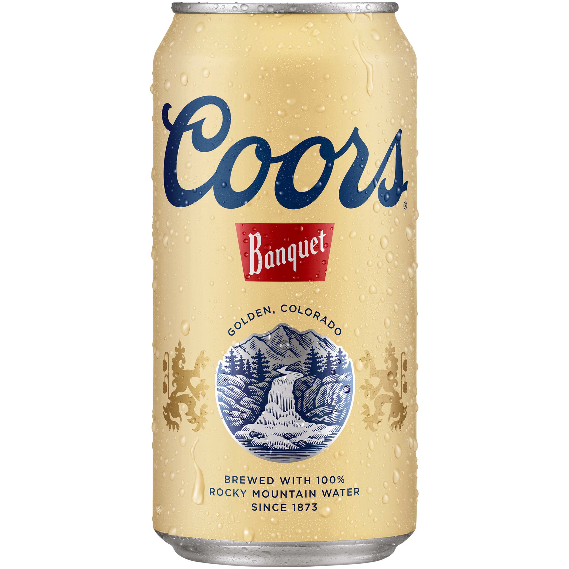 slide 4 of 5, Coors Banquet Lager Beer, 5% ABV, 36-pack, 12-oz beer cans, 12 fl oz