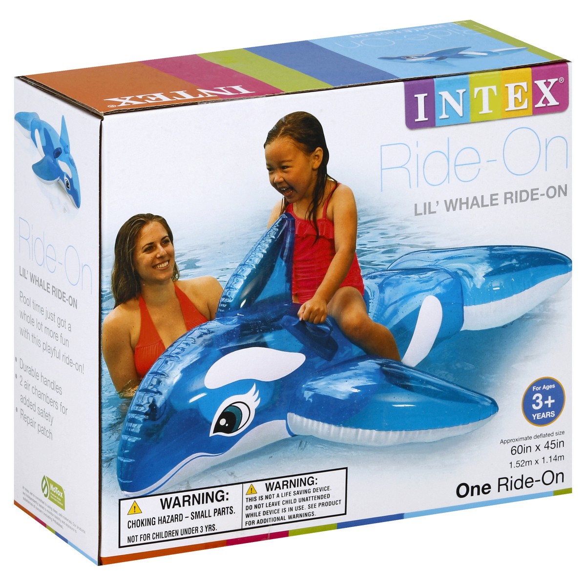 slide 2 of 6, INTEX Wet Set Ride On Lil Whale Reg, 1 ct