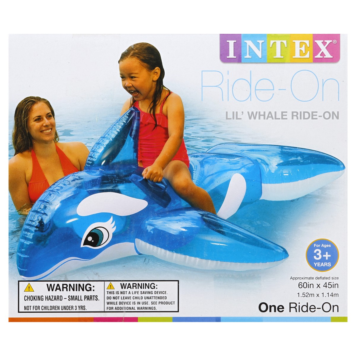 slide 6 of 6, INTEX Wet Set Ride On Lil Whale Reg, 1 ct