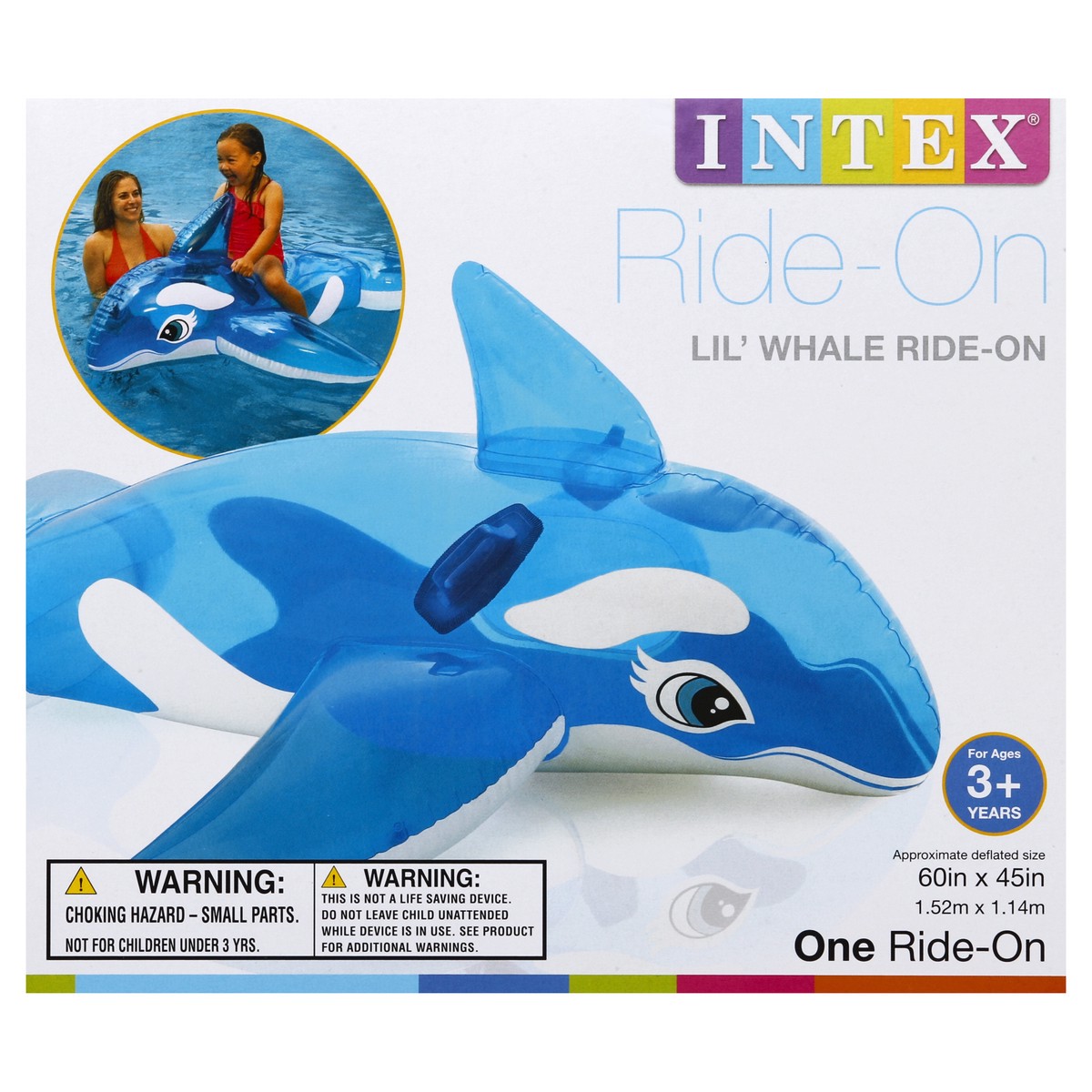 slide 5 of 6, INTEX Wet Set Ride On Lil Whale Reg, 1 ct