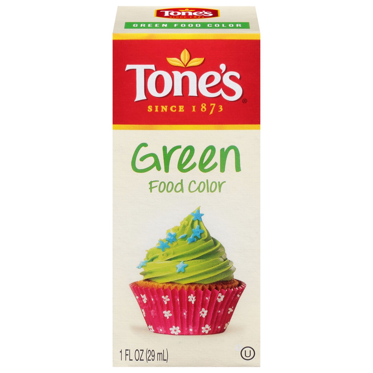 slide 1 of 8, Tone's Food Color Green, 1 fl oz, 1 fl oz