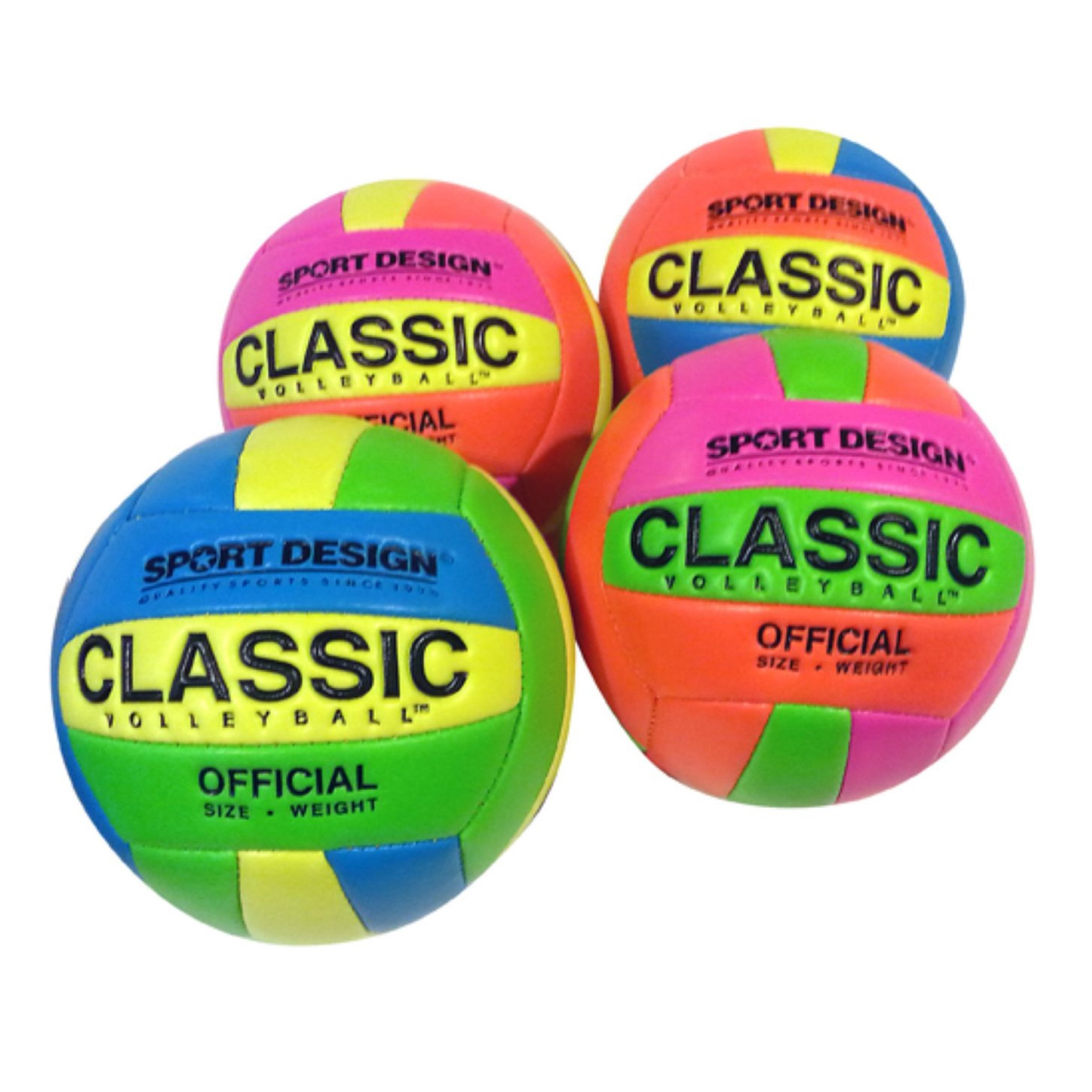 slide 3 of 3, SD Mini Neon/Black Sports Balls Asrt, 1 ct