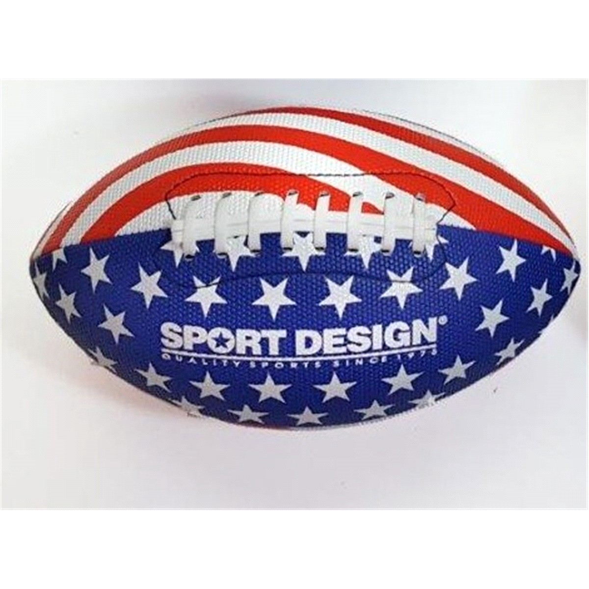 slide 1 of 1, Patriotic Football with Stars and Stripes theme, 1 ct