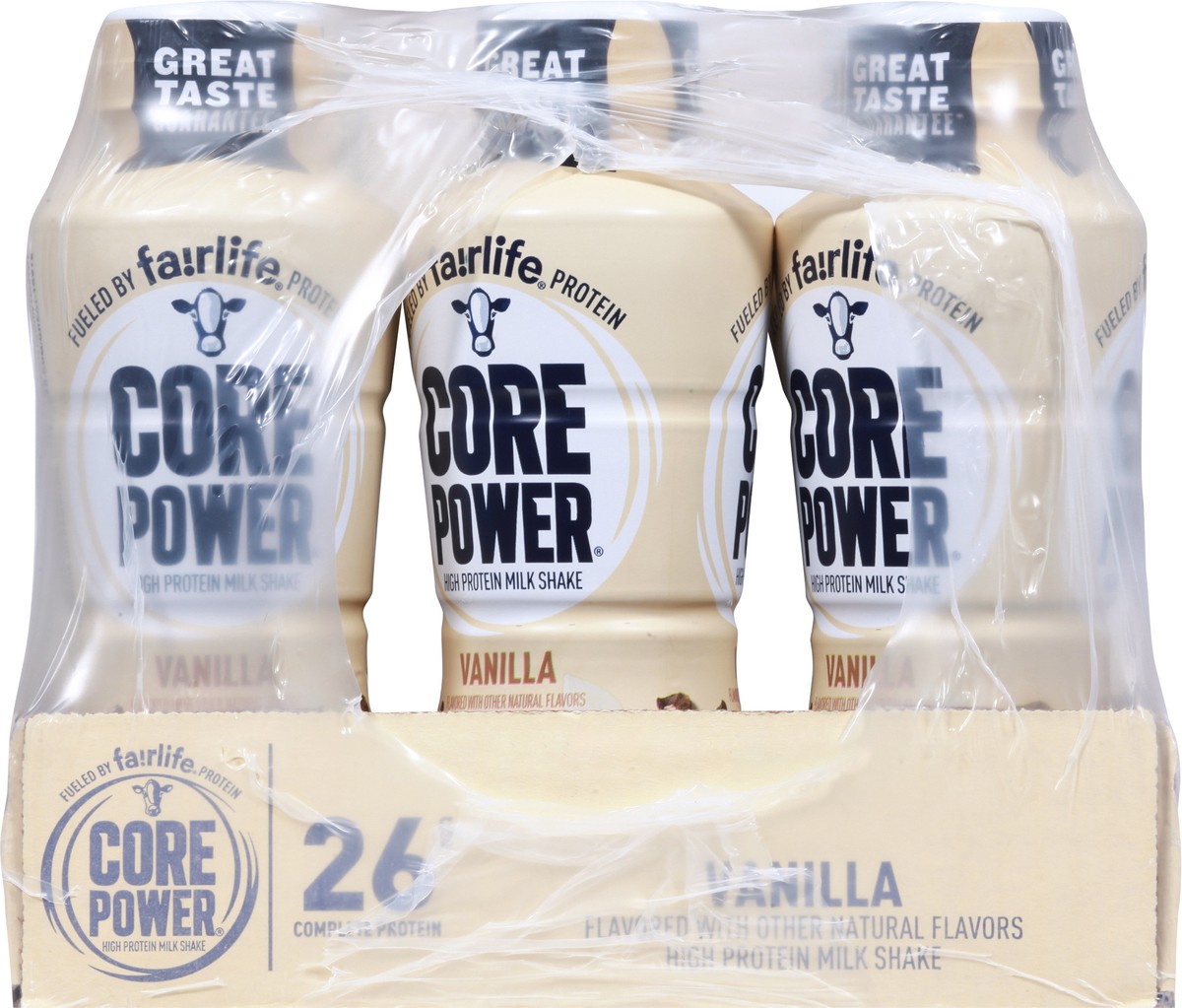 slide 6 of 9, Core Power Vanilla - 12 ct; 14 oz, 12 ct; 14 oz
