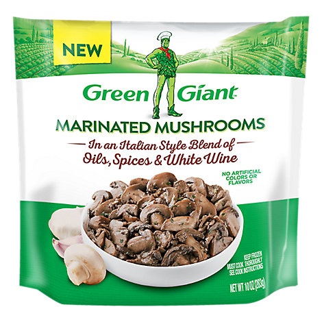 slide 1 of 1, Green Giant Marinated Veggies Mushrooms, 10 oz