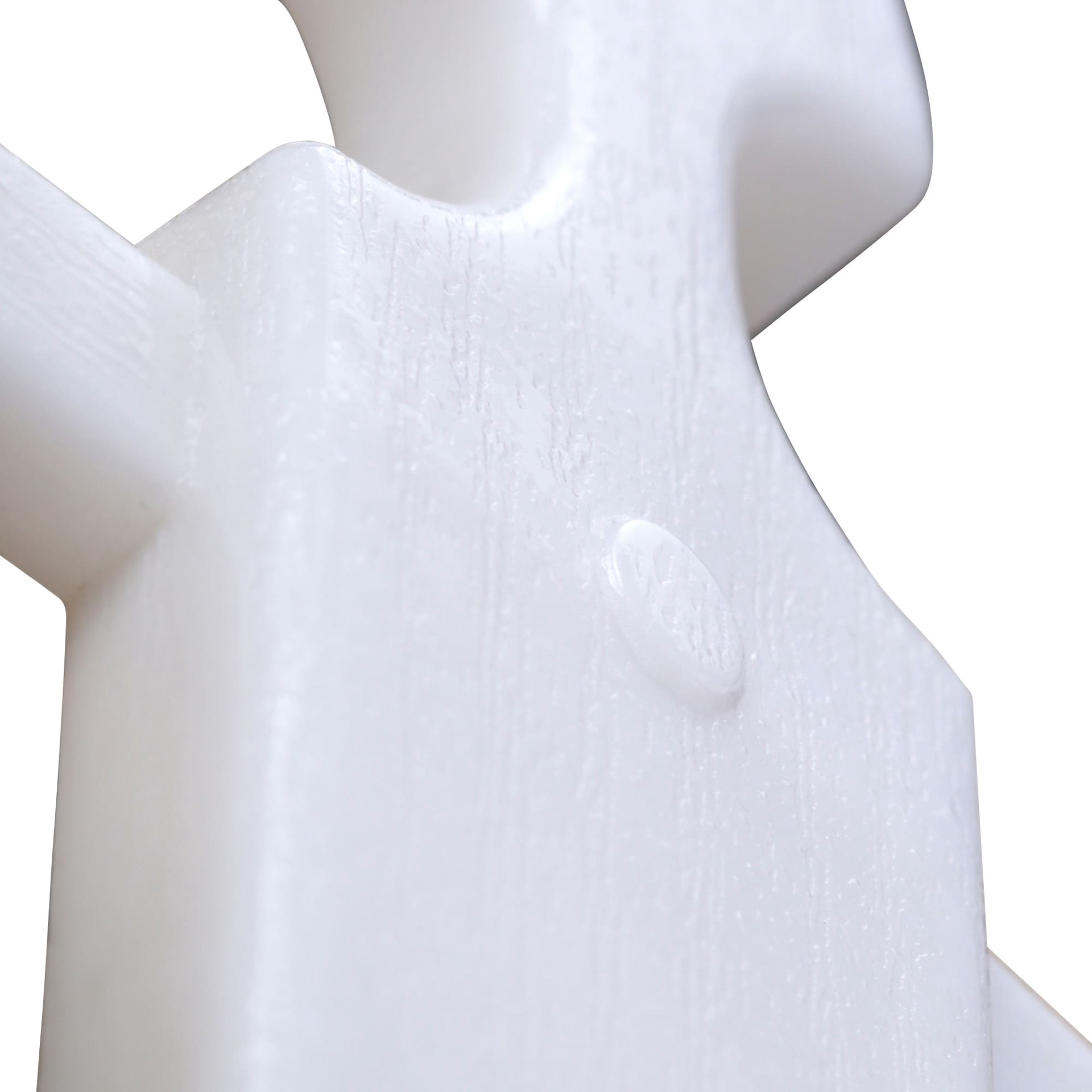 slide 5 of 6, Style Selections 0.5-in x 22-in x 12-in White Polyresin Picket fencing, 1 ct