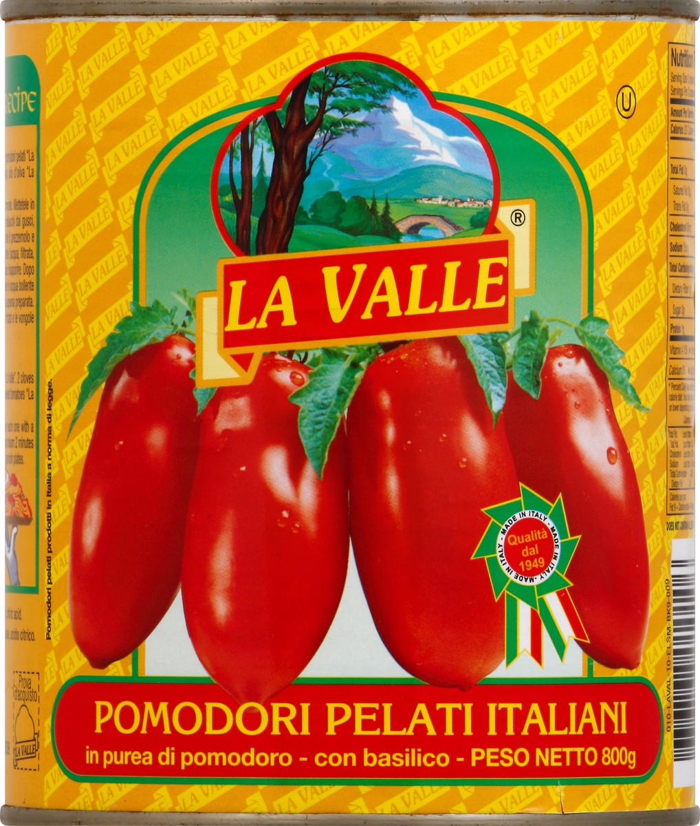 slide 2 of 4, La Valle Tomatoes 28 oz, 28 oz