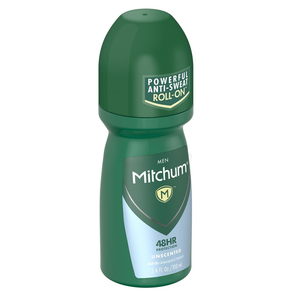 slide 2 of 4, Mitchum Roll-on Antiperspirant Deodorant - Unscented, 3.4 oz