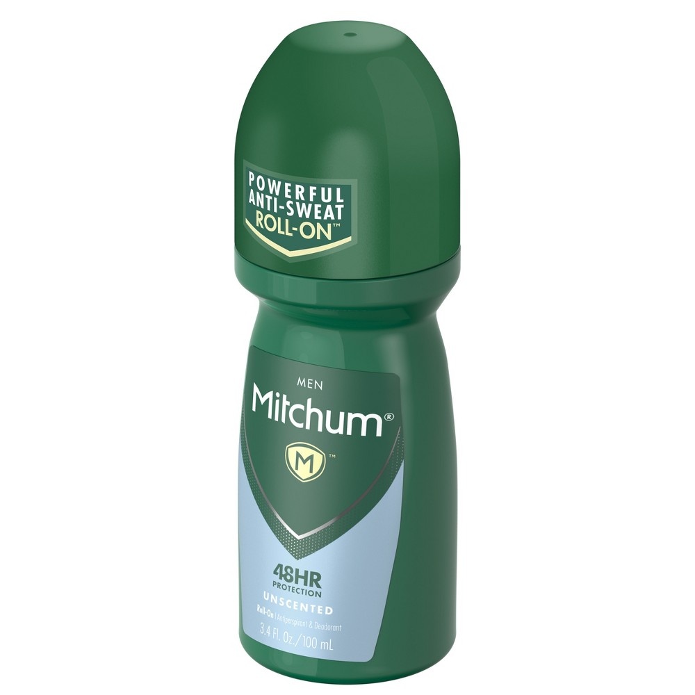 slide 3 of 4, Mitchum Roll-on Antiperspirant Deodorant - Unscented, 3.4 oz