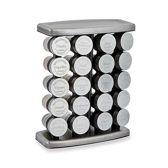 slide 1 of 2, Olde Thompson 20 Jar Traditional Spice Rack, 1 ct