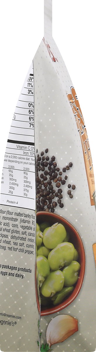 slide 3 of 9, Regenie's Falafel Thins Ancient Herb, 6 oz