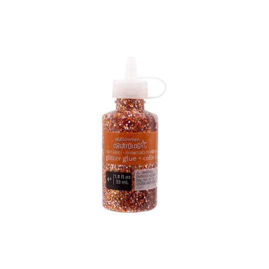 slide 1 of 2, 1.8oz. Jack-O'-Lantern Glitter Glue By Creatology, 1.8 oz