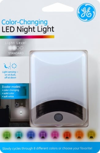 slide 1 of 1, GE Color Changing Nightlight, 1 ct