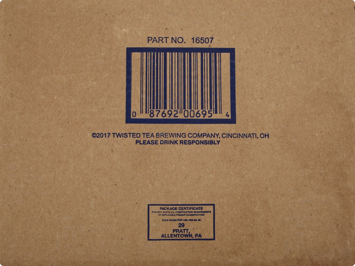 slide 4 of 6, Twisted Tea Hard Iced Tea, Blackberry, 12 ct