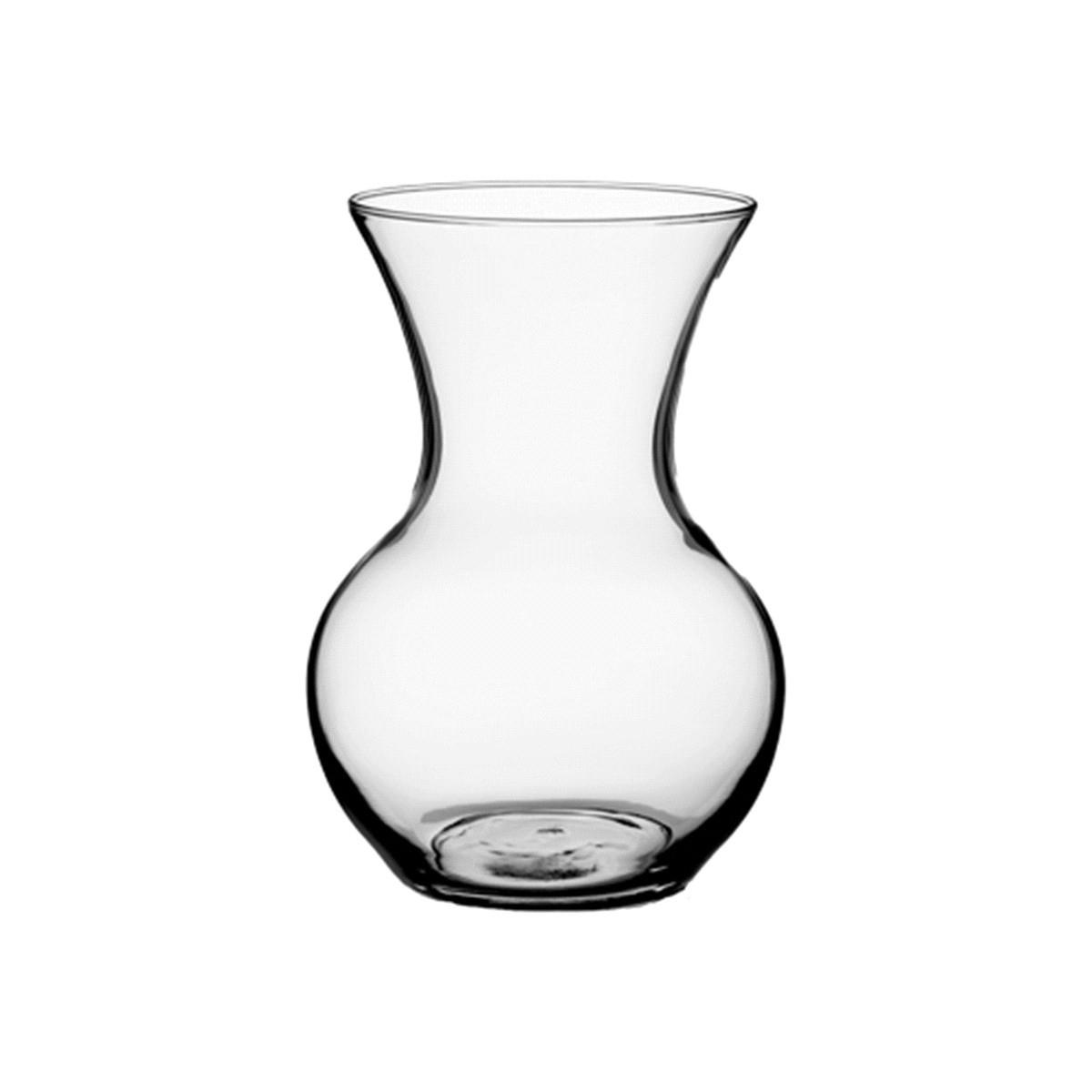 slide 1 of 1, Sweetheart Vase, Crystal, 7", 1 ct