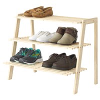 slide 4 of 13, Whitmor Wood Shoe Shelves, 1 ct