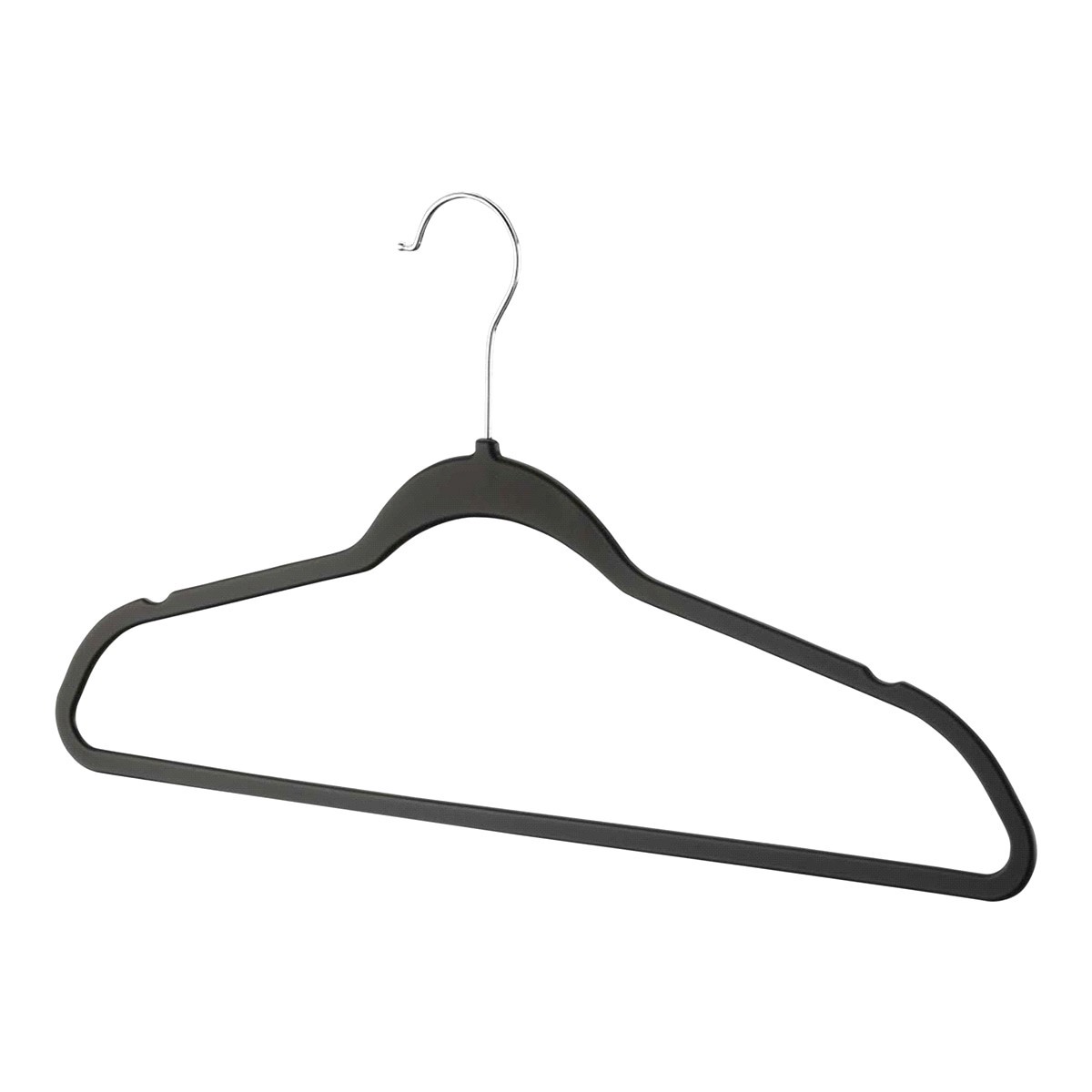 slide 2 of 2, Whitmor Rubberized Suit Hangers 6 ea, 6 ct