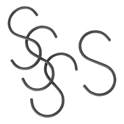 Whitmor Metal S-Hooks 4 ea