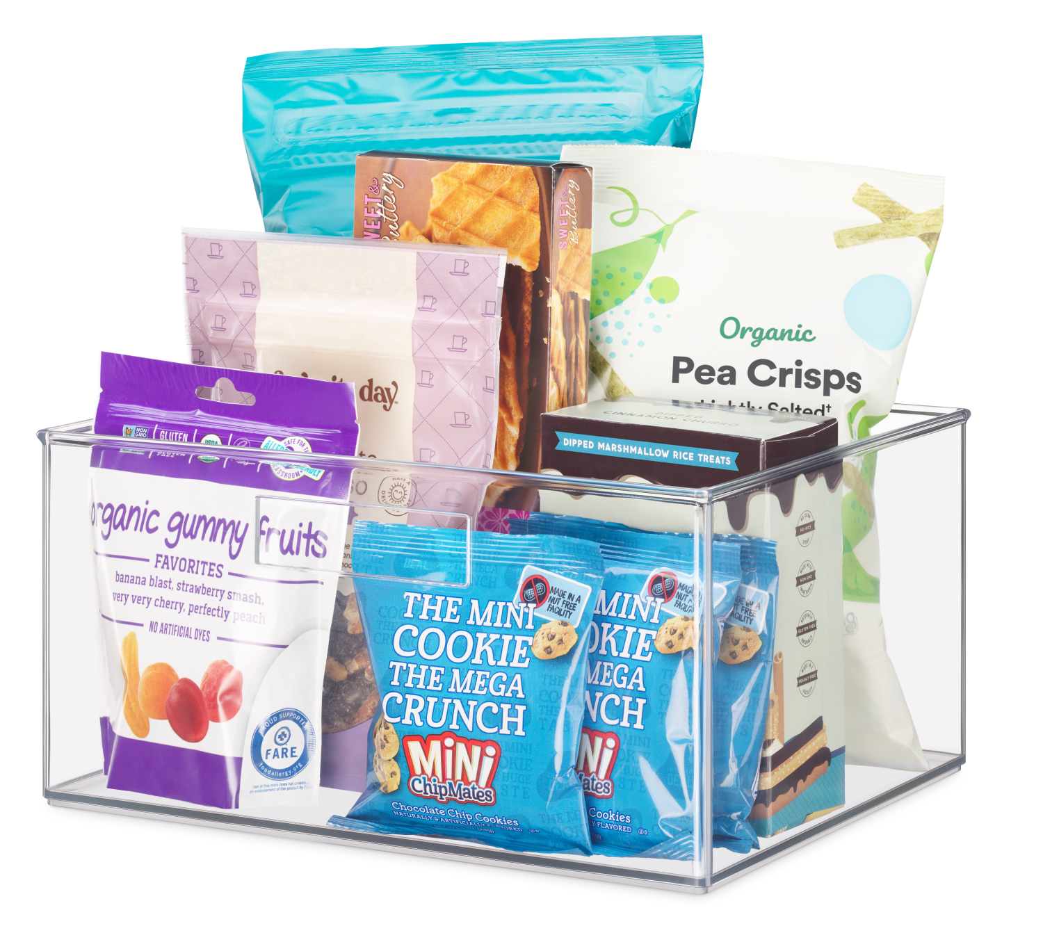 slide 2 of 5, Whitmor All-Purpose Container with Handles Large 1 ea, 1 ct