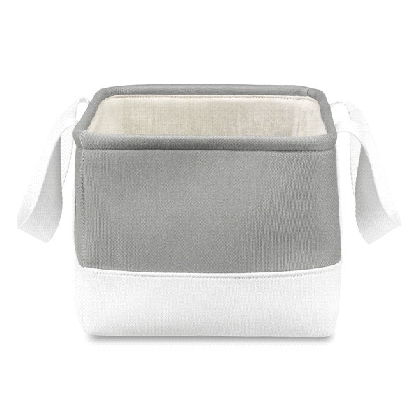 slide 16 of 21, Whitmor Eva Tote with Canvas Long Handles, Alloy, 1 ct