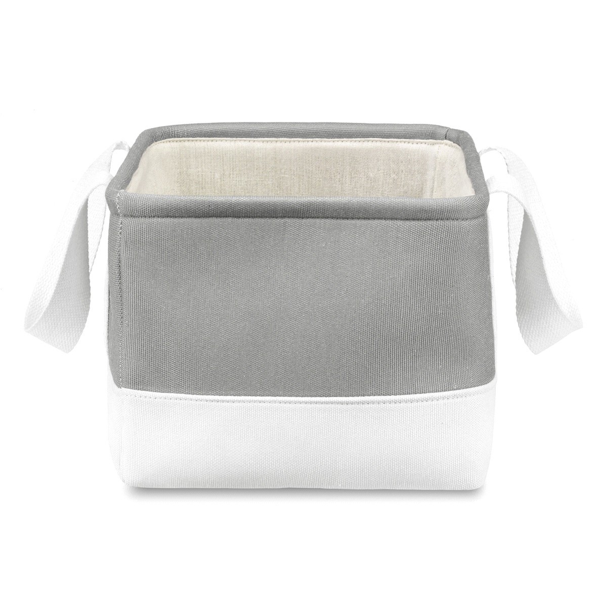 slide 17 of 21, Whitmor Eva Tote with Canvas Long Handles, Alloy, 1 ct