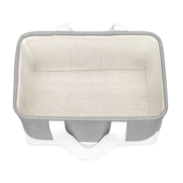 slide 8 of 21, Whitmor Eva Tote with Canvas Long Handles, Alloy, 1 ct