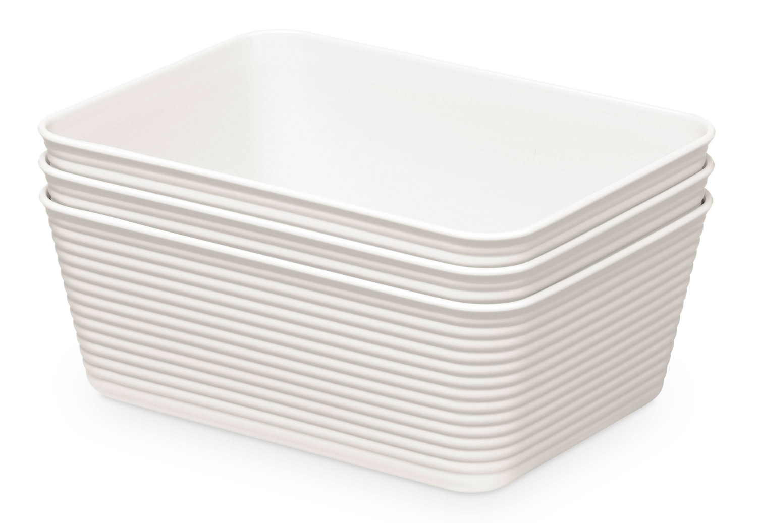 slide 4 of 5, Whitmor Storage Trays 3 ea, 3 ct