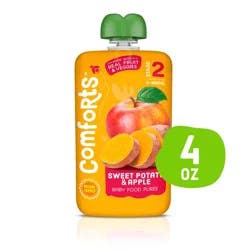 Comforts For Baby Stage 2 Sweet Potato & Apple Baby Food Puree