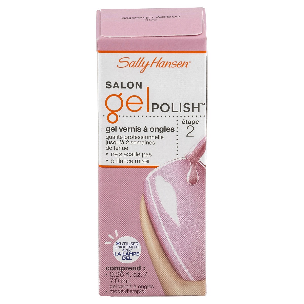 slide 3 of 6, Sally Hansen Salon Pro Gel Rosey Cheeks 0.25 fl oz, 7 ml