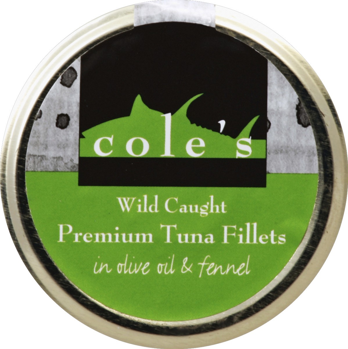 slide 2 of 6, Cole's Coles Tuna Fillets Premium Wild Caught In Olive Oil & Fennel - 6.7 Oz, 6.7 oz