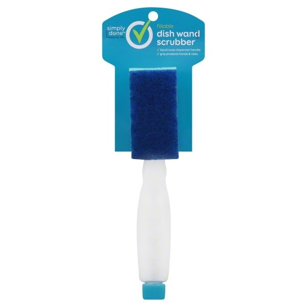 slide 1 of 6, Simply Done Scrubber Dish Wand, 1 ct