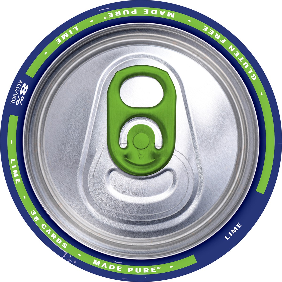 slide 7 of 7, White Claw Surge Lime 19.2 fl oz Can, 19.2 fl oz