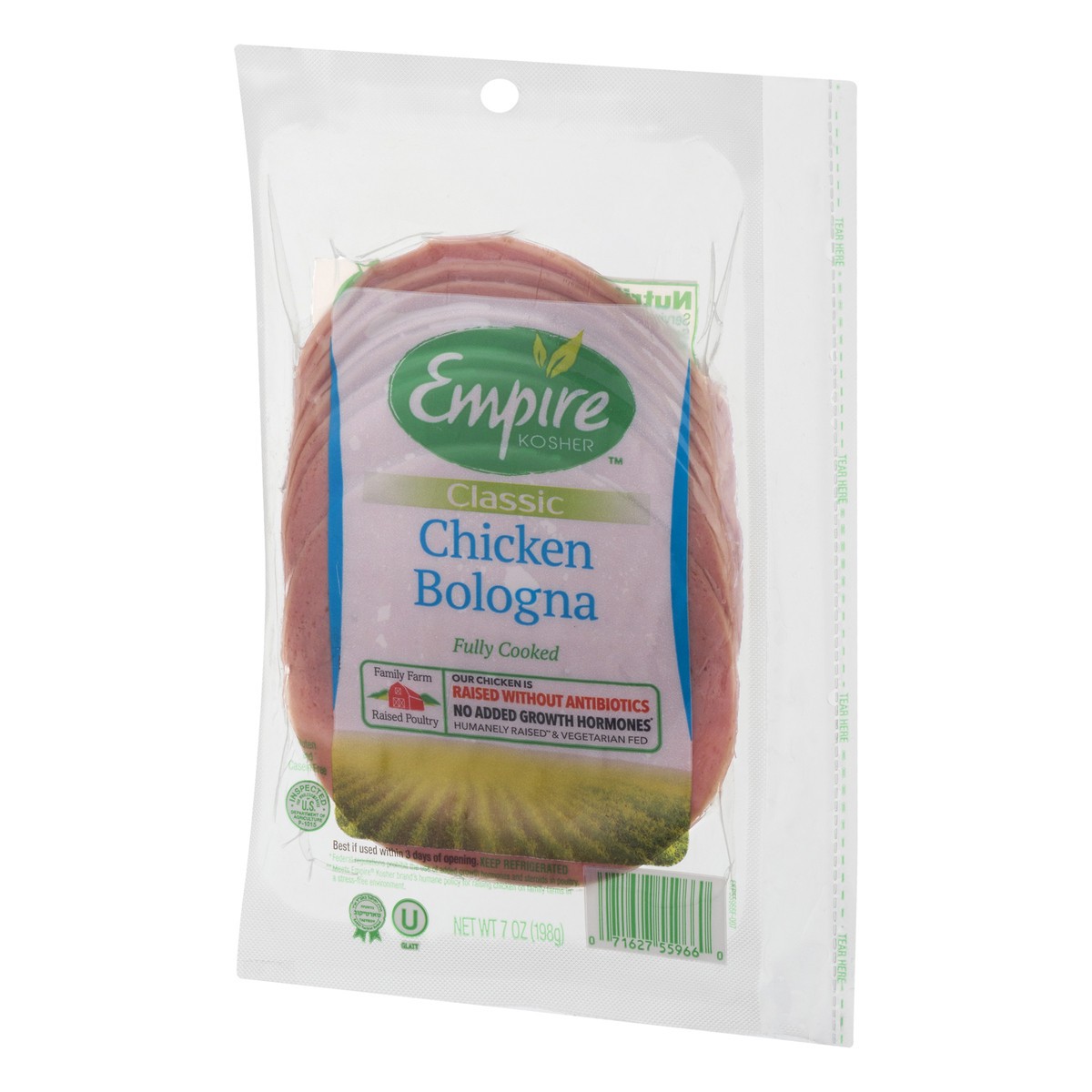 slide 2 of 9, Empire Kosher Classic Chicken Bologna 7 oz, 7 oz