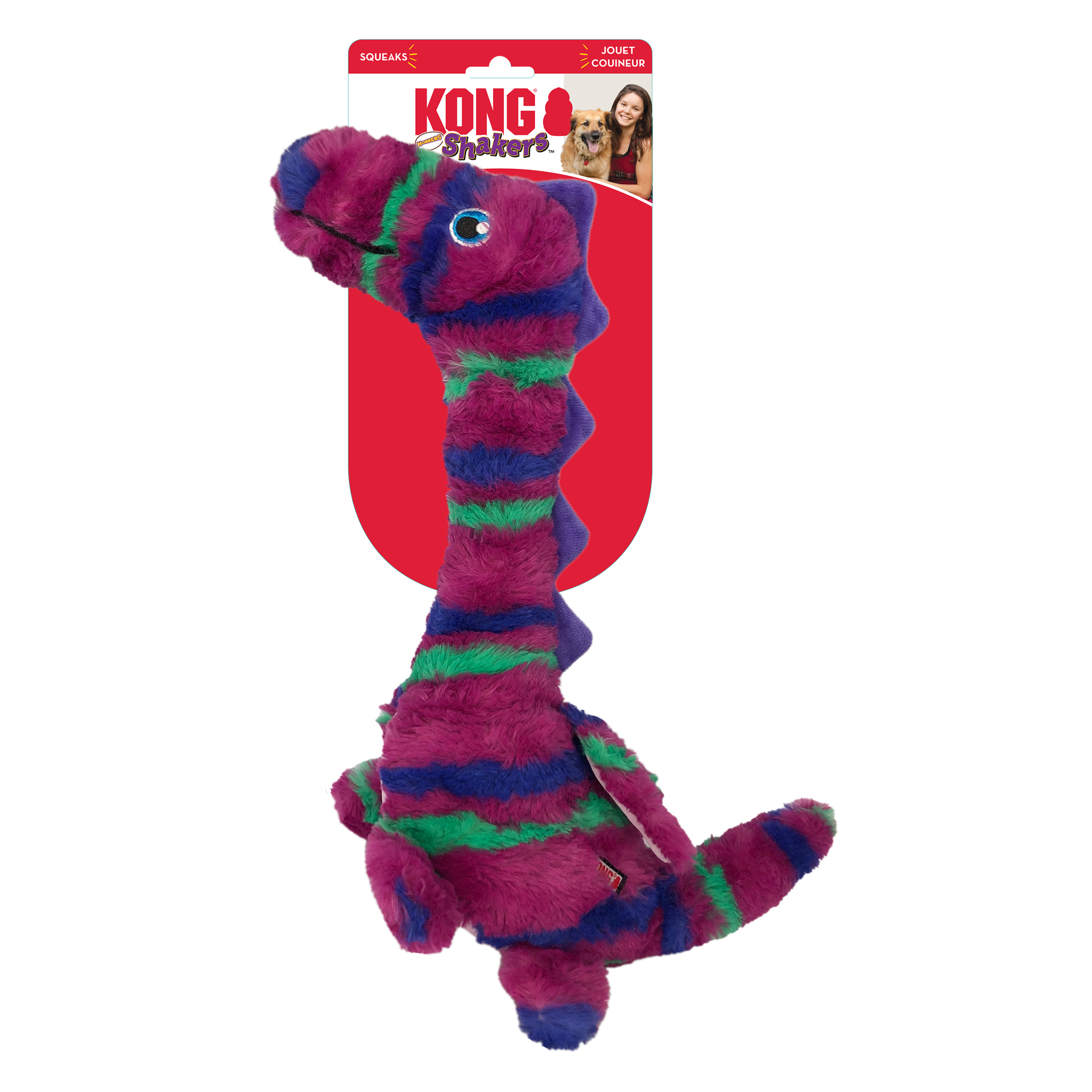 slide 2 of 3, KONG Shakers™ Honkers Dragon Lg, 1 ct