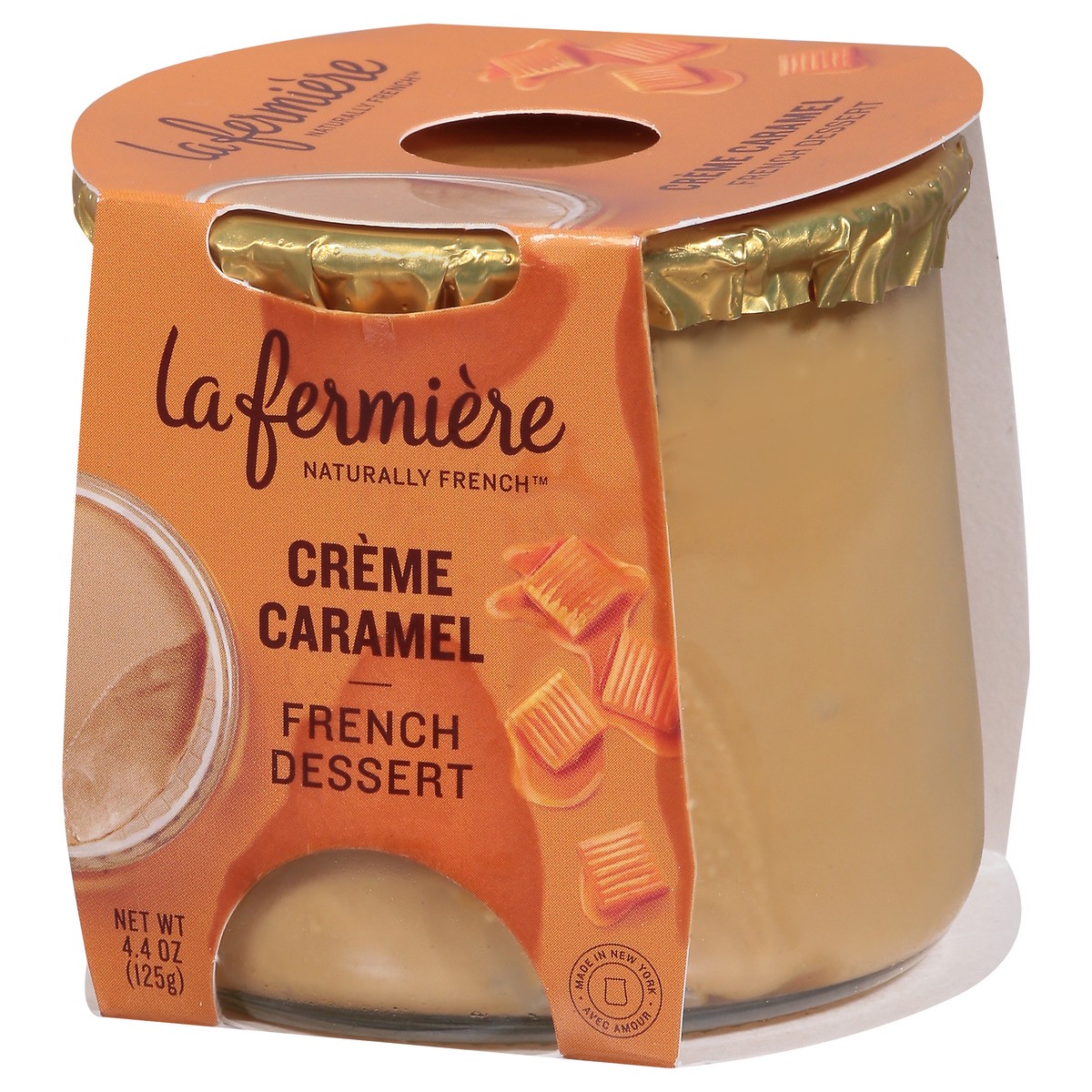 slide 6 of 9, La Fermière Creme Caramel French Dessert 4.4 oz, 4.4 oz