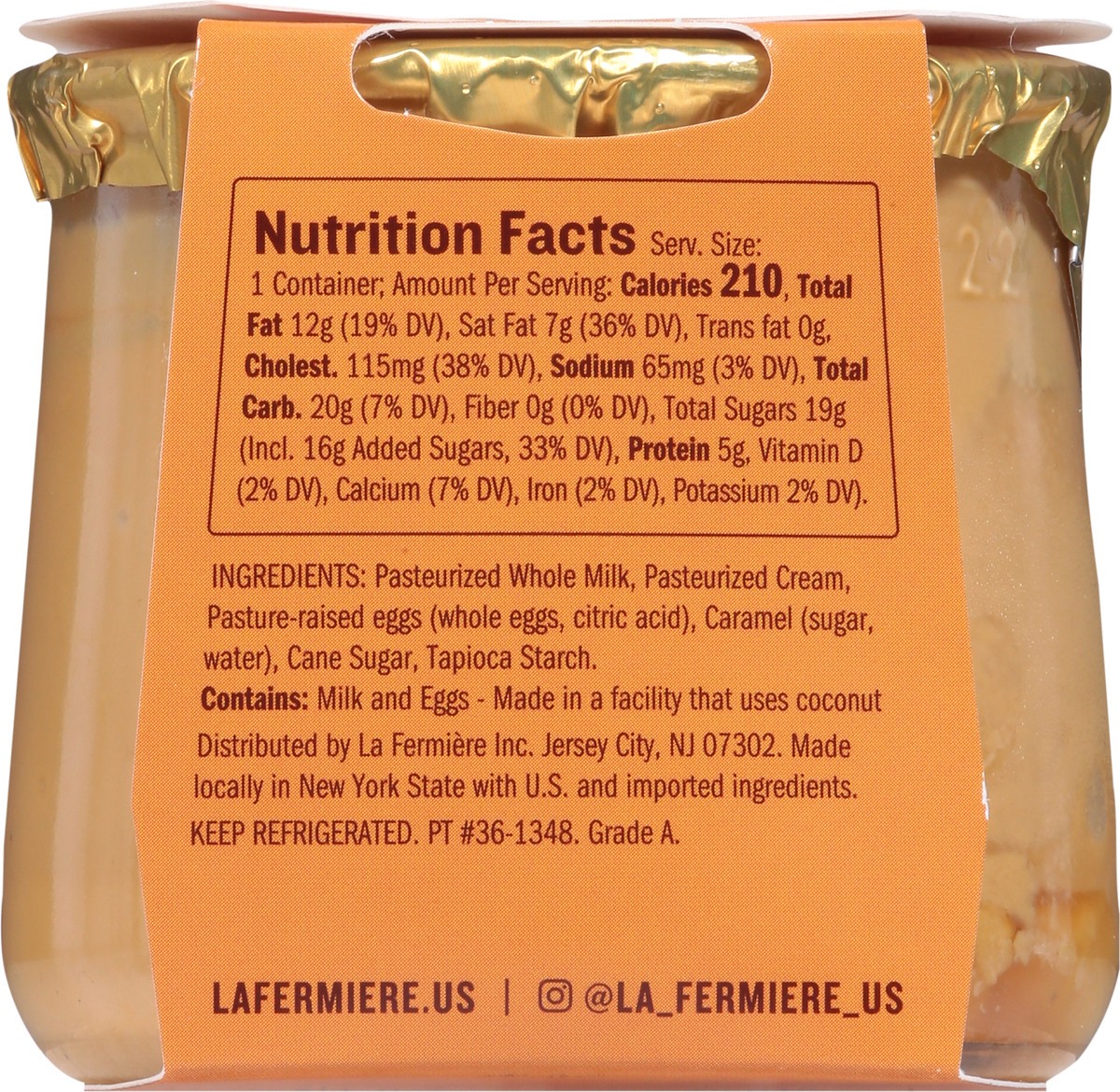 slide 9 of 9, La Fermière Creme Caramel French Dessert 4.4 oz, 4.4 oz