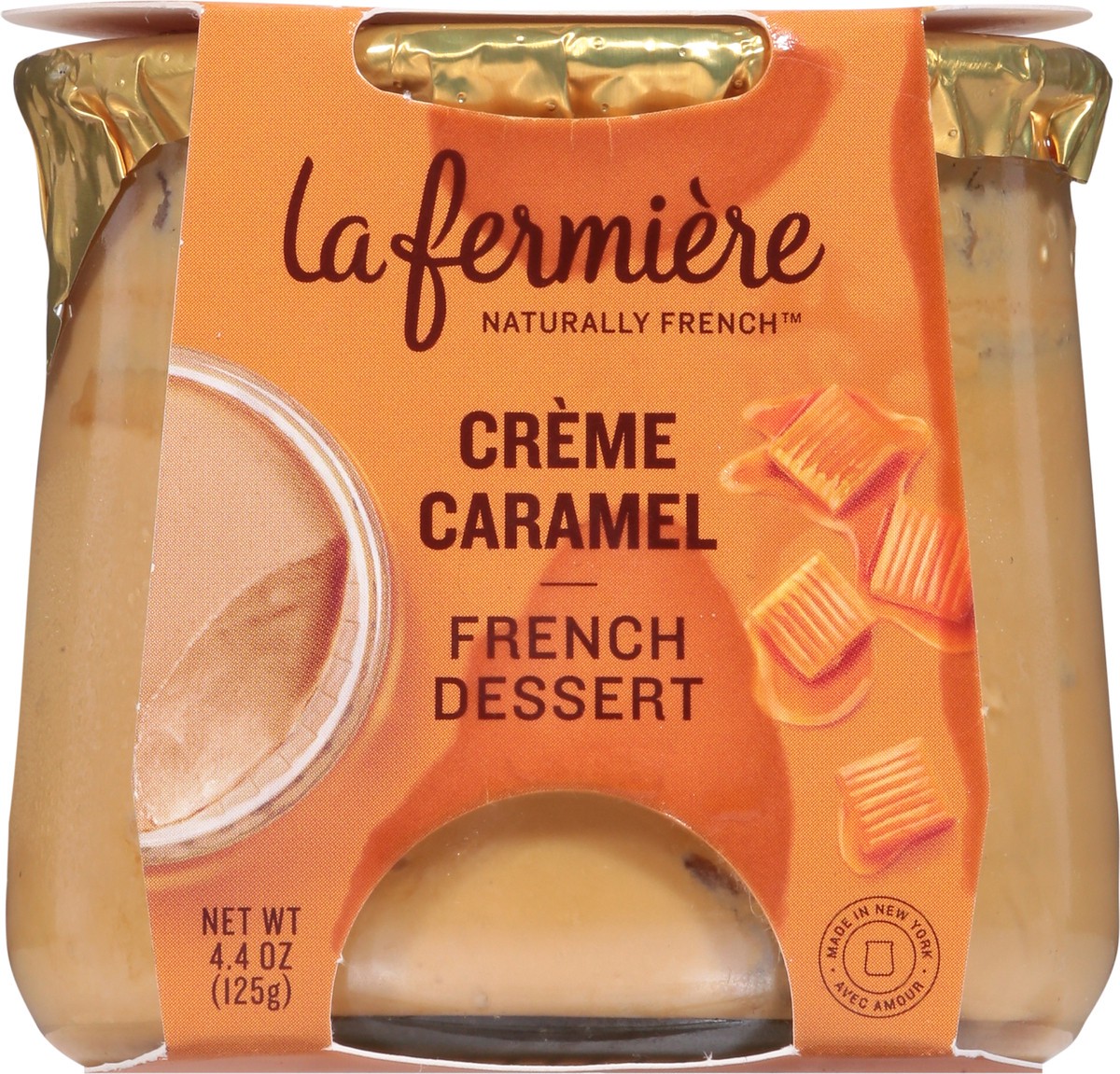 slide 7 of 9, La Fermière Creme Caramel French Dessert 4.4 oz, 4.4 oz