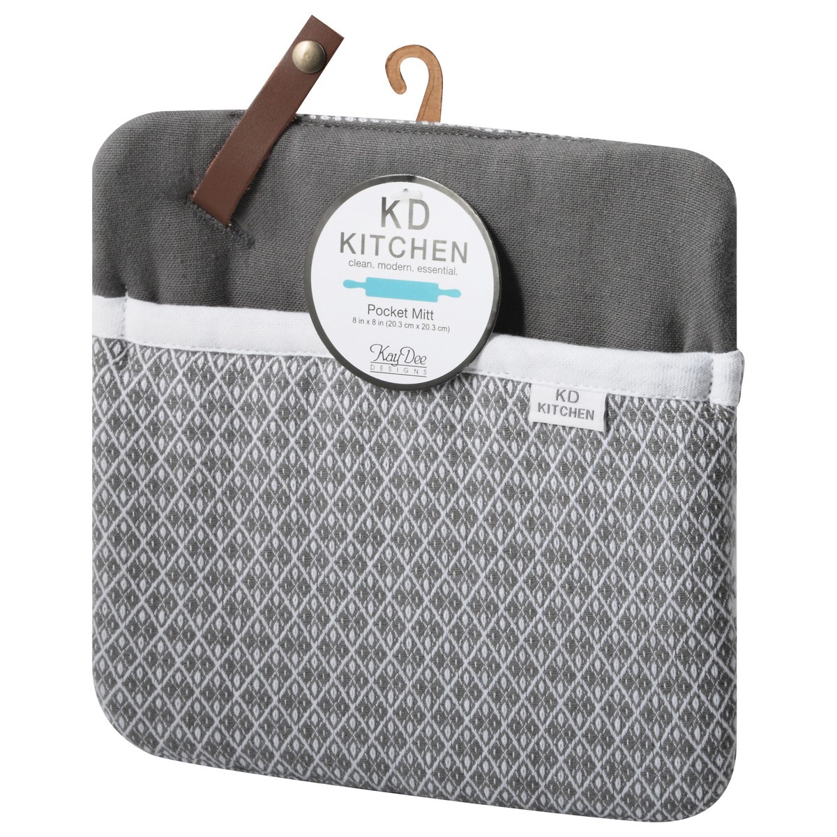 slide 5 of 10, KD Kitchen Kay Dee Pocket Mitt Graphite, 1 ct