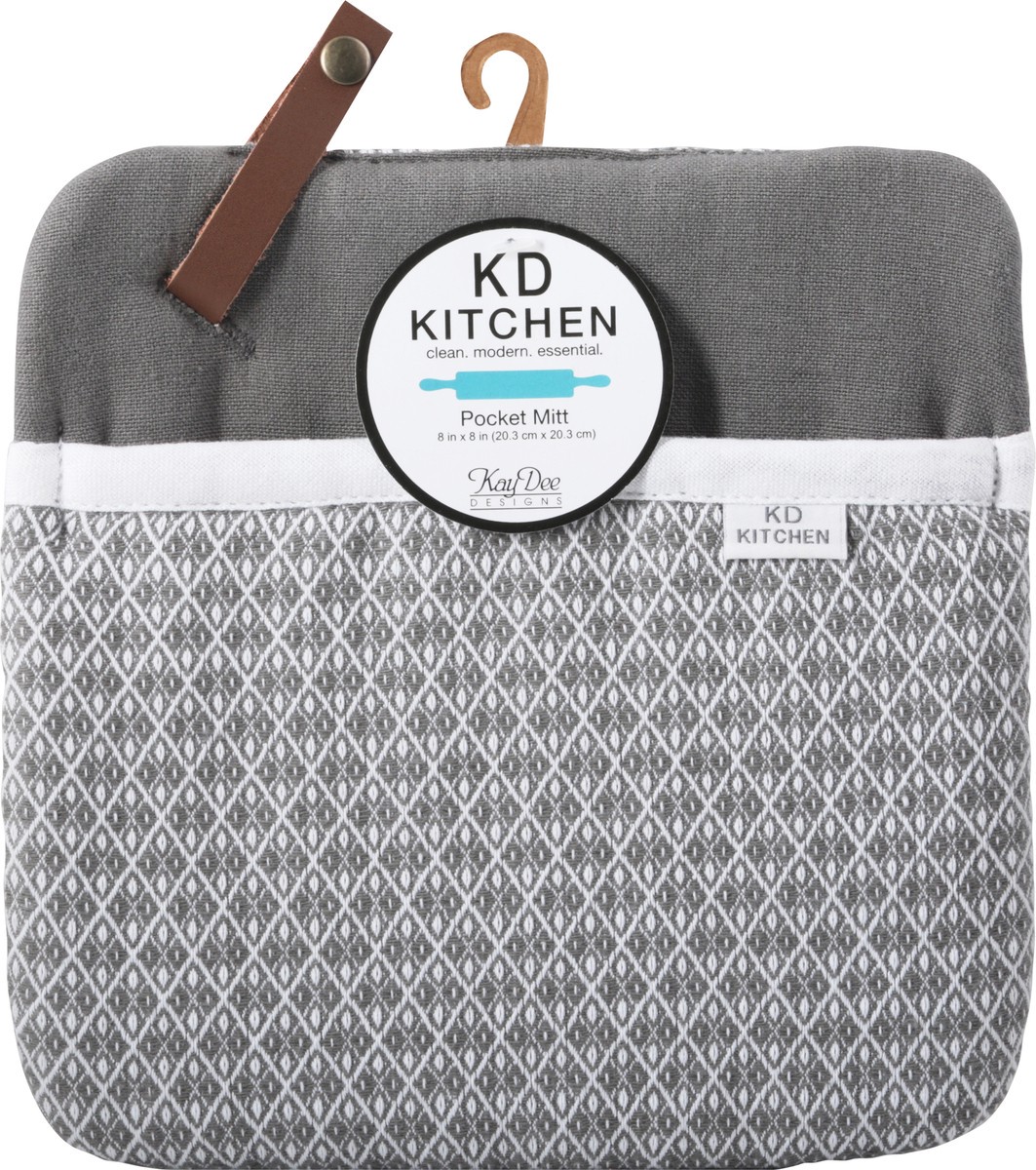 slide 1 of 10, KD Kitchen Kay Dee Pocket Mitt Graphite, 1 ct