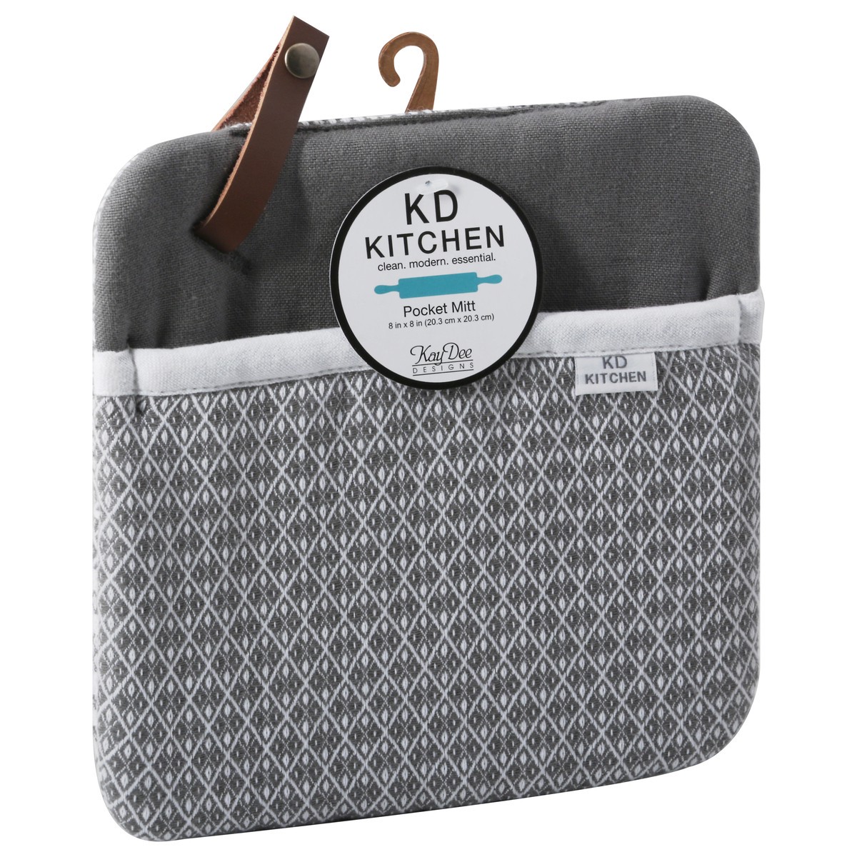 slide 10 of 10, KD Kitchen Kay Dee Pocket Mitt Graphite, 1 ct