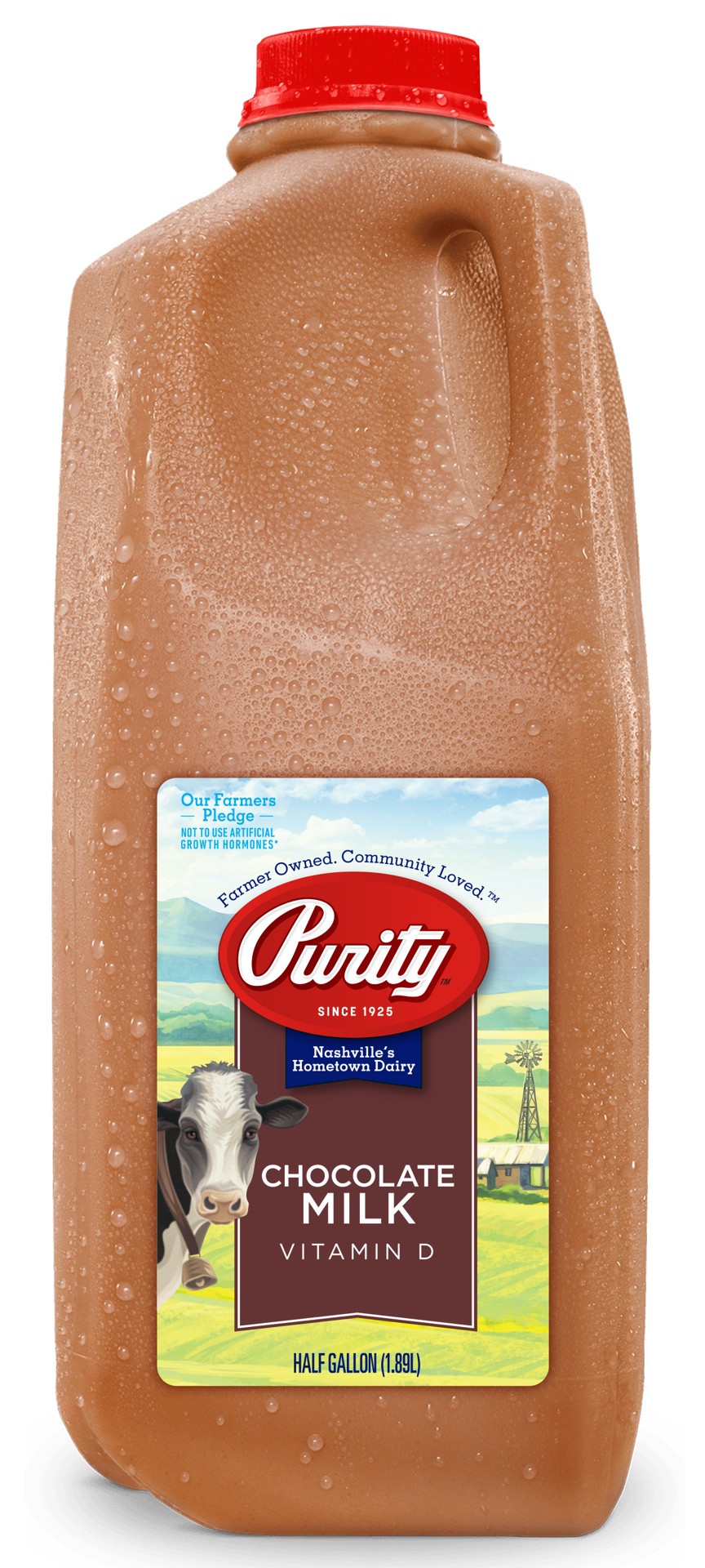 slide 1 of 3, Purity Whole Chocolate Milk Half Gallon - 1 Jug, 1/2 gal