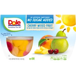 Dole Cherry Mixed Fruit, in Water Sweetened with Stevia Extract