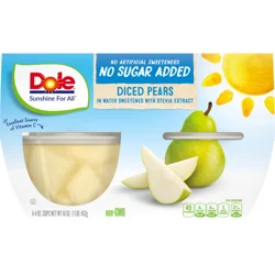 Dole Diced Pears, No Sugar Added