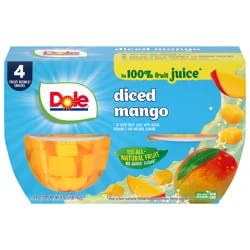 Dole Diced Mango Fruit Bowls /
