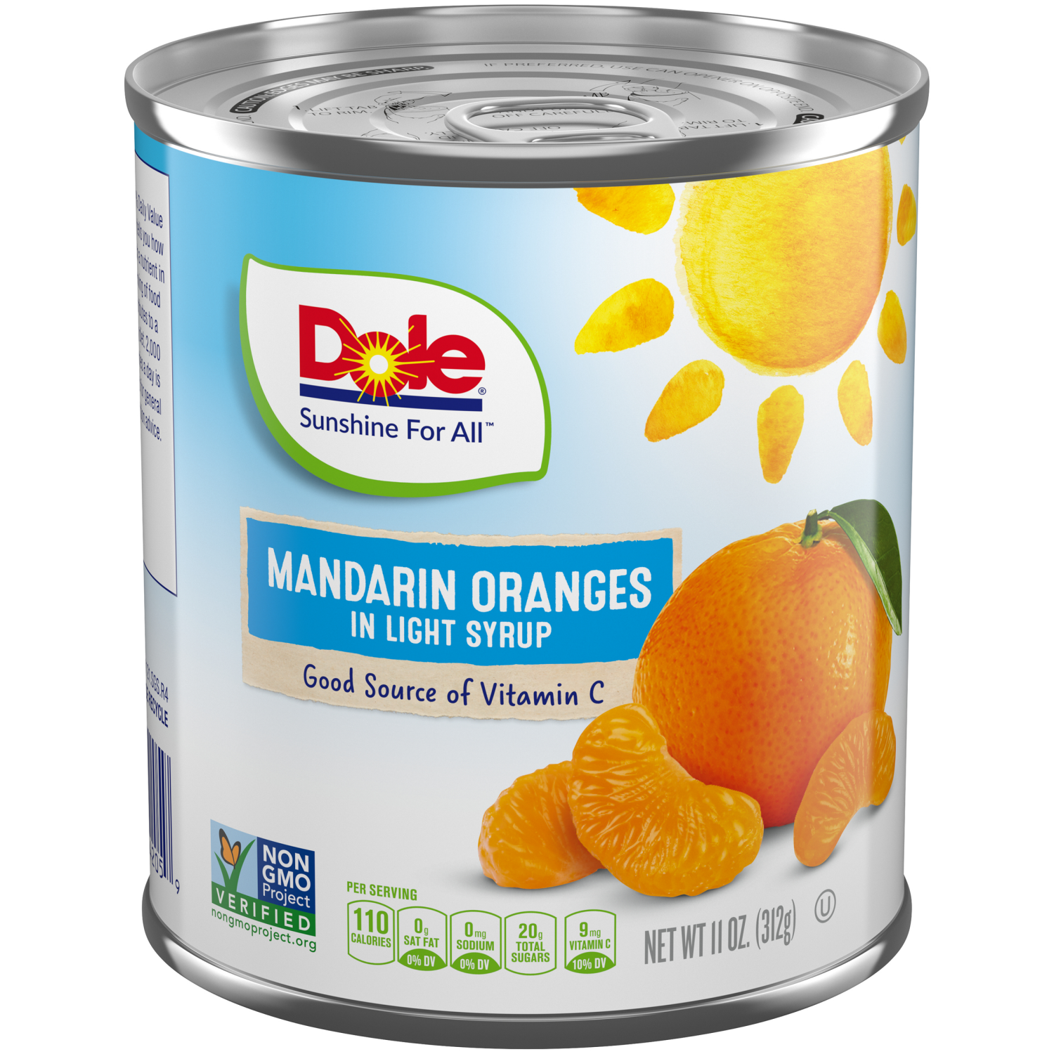 slide 3 of 5, Dole Mandarin Orange in Light Syrup 11 oz, 11 oz